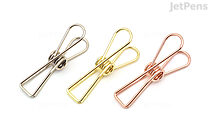 C. Ching Fishtail Clips - 13 mm - 3 Color Set - CCHING CC-174