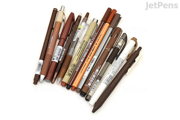Brown Pen Sampler Set - Tokyo Pen Shop