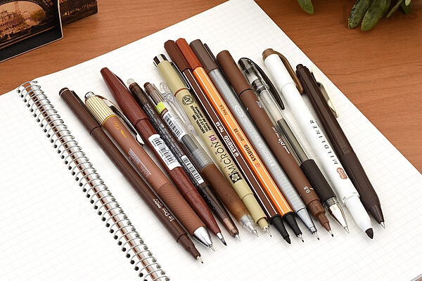  JetPens Brown Pen Sampler