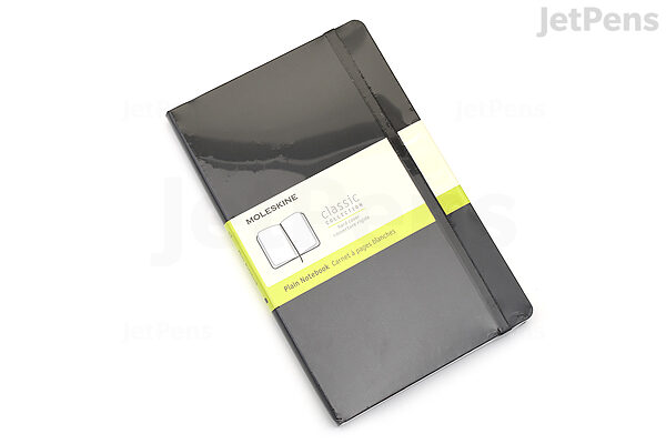 Moleskine Hardcover Classic Notebook - Black - Large (5 x 8.25) - Ruled