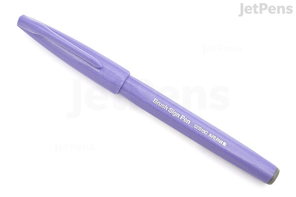 Pentel Fude Touch Brush Sign Pen - Blue Violet
