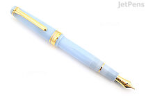 Sailor Pro Gear Slim Shikiori Fountain Pen - Grateful Crane (Sky Blue) - 14k Medium Fine Nib - SAILOR 11-1227-304