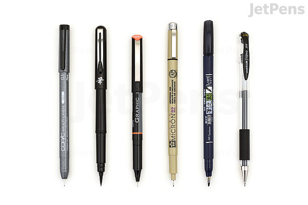 JetPens White Ink Pen Sampler
