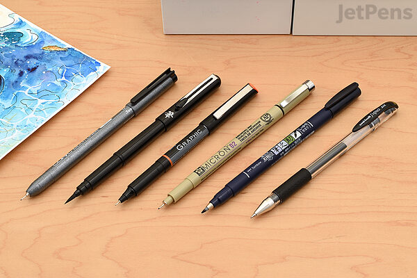 Pen Review: JetPens Brush Lettering Pen Sampler - The Well