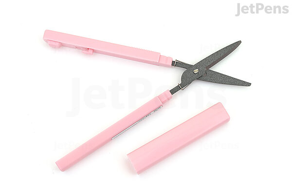 Sun-Star Stickyle Akeruno Scissors + Box Cutter Pink