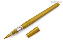 Kuretake Metallic Brush Pen - Gold - KURETAKE DOE160-101