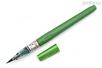 Kuretake Metallic Brush Pen - Green - KURETAKE DOE160-121