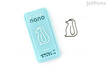 Midori D-Clips Nano Clips - Penguin - Box of 16 - MIDORI 43379006
