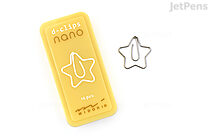 Midori D-Clips Nano Clips - Star - Box of 16 - MIDORI 43384006