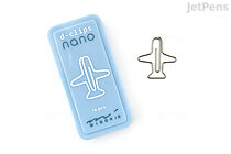 Midori D-Clips Nano Clips - Airplane - Box of 16 - MIDORI 43385006