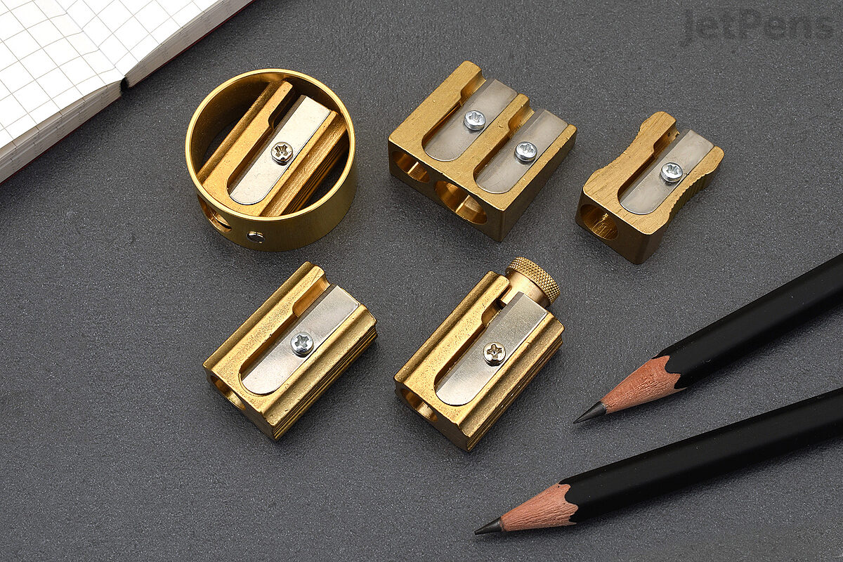 Dux Adjustable and Single Brass Pencil Sharpener Review — The Pen Addict