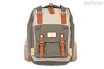 Doughnut Macaroon Standard Backpack - Ivory x Light Grey - DOUGHNUT D010-0907-F