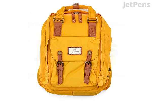 Doughnut Macaroon Standard Backpack - Mustard | JetPens