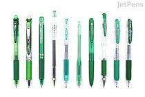 JetPens Green Gel Pen Sampler - JETPENS JETPACK-053