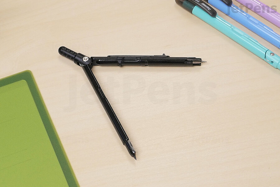 The Raymay Pen Pass Mechanical Pencil Type Compass is a handy solution for your geometric needs.