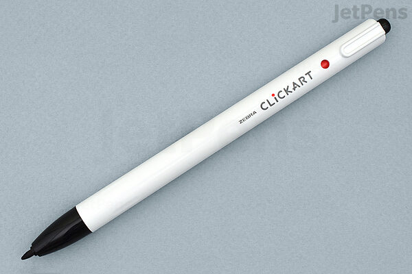  Zebra Pen Click Art Retractable Marker Pen, Fine Point, 0.6mm,  Assorted Colors, 6 Pack : Everything Else