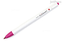 Zebra Clickart Knock Sign Pen - 0.6 mm - Cherry Pink - ZEBRA WYSS22-CHP.15