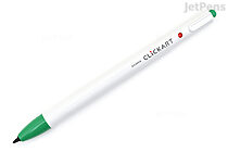 Zebra Clickart Knock Sign Pen - 0.6 mm - Green - ZEBRA WYSS22-G.4