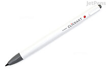 Zebra Clickart Knock Sign Pen - 0.6 mm - Gray - ZEBRA WYSS22-GR.10