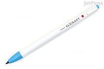 Zebra Clickart Knock Sign Pen - 0.6 mm - Light Blue - ZEBRA WYSS22-LB.11