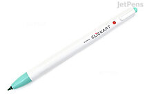 Zebra Clickart Knock Sign Pen - 0.6 mm - Mint Green - ZEBRA WYSS22-MG.38