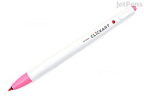 Zebra Clickart Knock Sign Pen - 0.6 mm - Pink - ZEBRA WYSS22-P.7