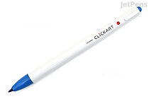 Zebra Clickart Knock Sign Pen - 0.6 mm - Pale Blue - ZEBRA WYSS22-PB.22