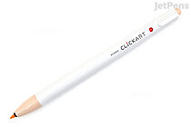 Zebra Clickart Knock Sign Pen - 0.6 mm - Pale Orange - ZEBRA WYSS22-POR.26