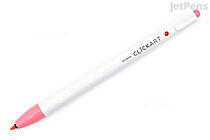 Zebra Clickart Knock Sign Pen - 0.6 mm - Peach Pink - ZEBRA WYSS22-PP.17