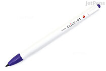 Zebra Clickart Knock Sign Pen - 0.6 mm - Purple - ZEBRA WYSS22-PU.8