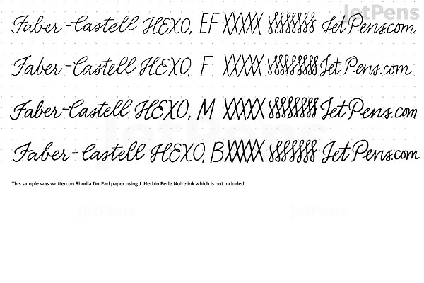 Faber-Castell HEXO Fountain Pen - Black - Fine | JetPens