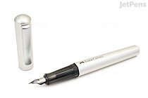 Faber-Castell HEXO Fountain Pen - Silver - Extra Fine Nib - FABER-CASTELL 150512
