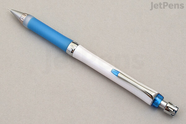 Uni Alpha Gel Slim Mechanical Pencil - 0.5 mm - Soft Grip - White
