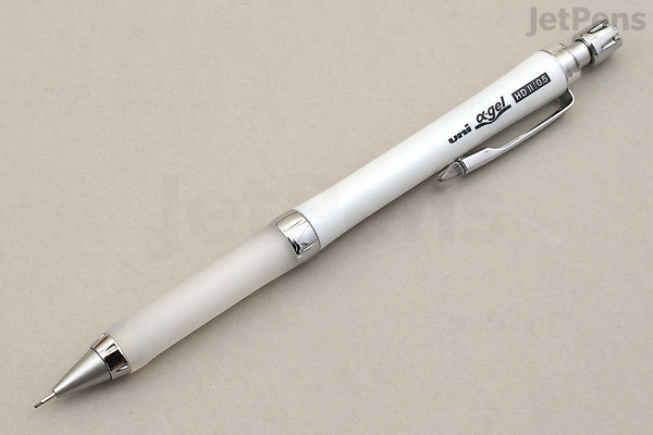 Portaminas 0.5mm Uni Alpha Gel Slim Con Firm Grip White M580 Portaminas 0.5mm Uni Alpha Gel Slim Con Firm Grip White M580