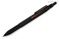 Rotring 600 3-in-1 2 Color Fine Ballpoint Multi Pen + 0.5 mm Pencil - Black - ROTRING 2164108