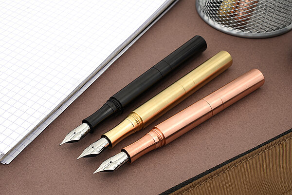 Real Bullet Casing Refillable Twist Pen- Polished Brass