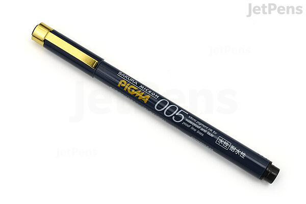 Sakura Pigma Micron BLACK SET of 5 Waterproof Pen Archival Pen Fade  Resistant Pen Ph Neutral Pen ESDK-5A japan Import 