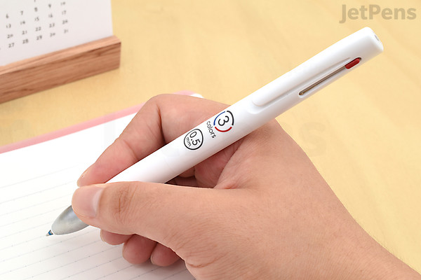 jetpens com zebra blen 3c 3 color ballpoint multi pen 0 5 mm black