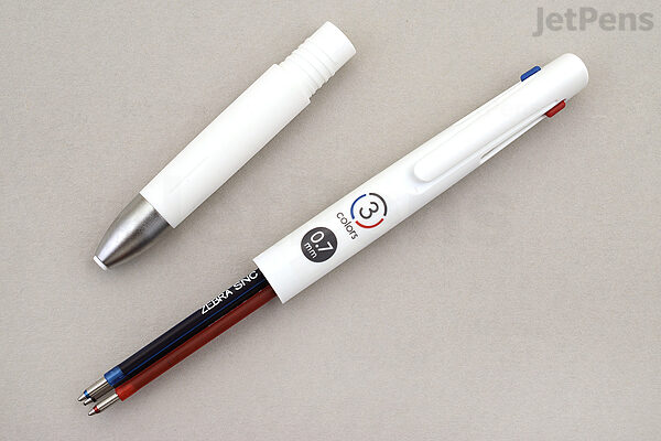Ballpoint Pens 5 In 1 Multi-color Ballpoint Pen 4 Color Ballpoint Pen Lead  + Automatic Pencil Lead Multi-color Pen With Eraser - Ballpoint Pens -  AliExpress