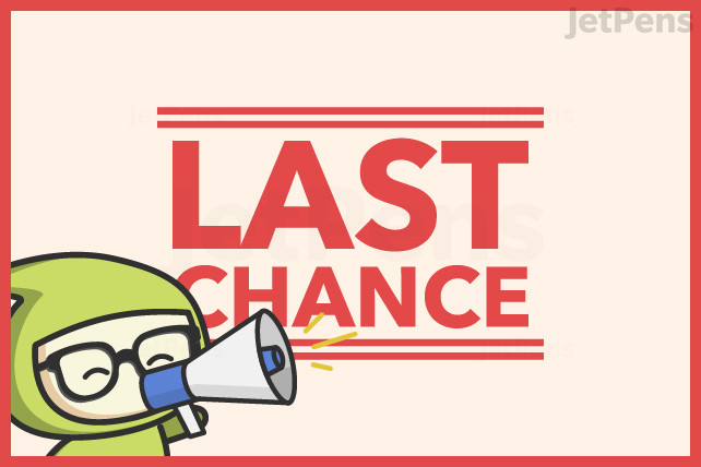 JetPens Last Chance