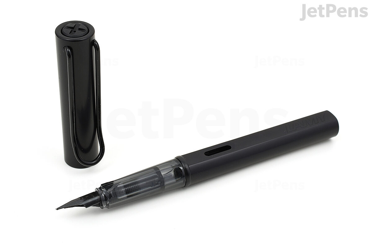 overdracht lint in de tussentijd LAMY AL-Star Fountain Pen - Black - Extra Fine Nib | JetPens