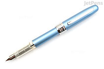Platinum Plaisir Fountain Pen - Frosty Blue - 05 Medium Nib - PLATINUM PGB-1000B 57-3