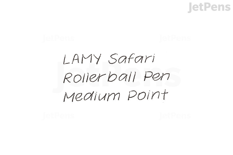 LAMY Safari Rollerball Pen Writing Sample