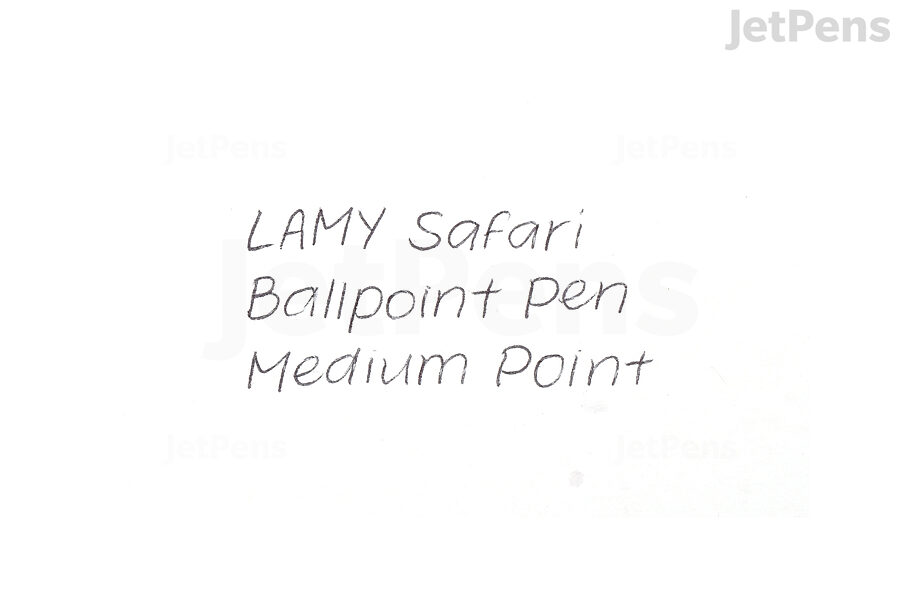 LAMY Safari Ballpoint Pen Writing Sample