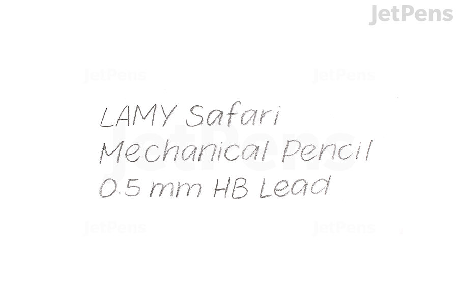 LAMY Safari Mechanical Pencil Writing Sample