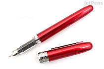 Platinum Plaisir Fountain Pen - Red - 03 Fine Nib - PLATINUM PGB-1000 70-2