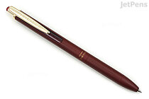 Zebra Sarasa Grand Gel Pen - 0.5 mm - Vintage Color - Red Black - ZEBRA P-JJ56-VRB