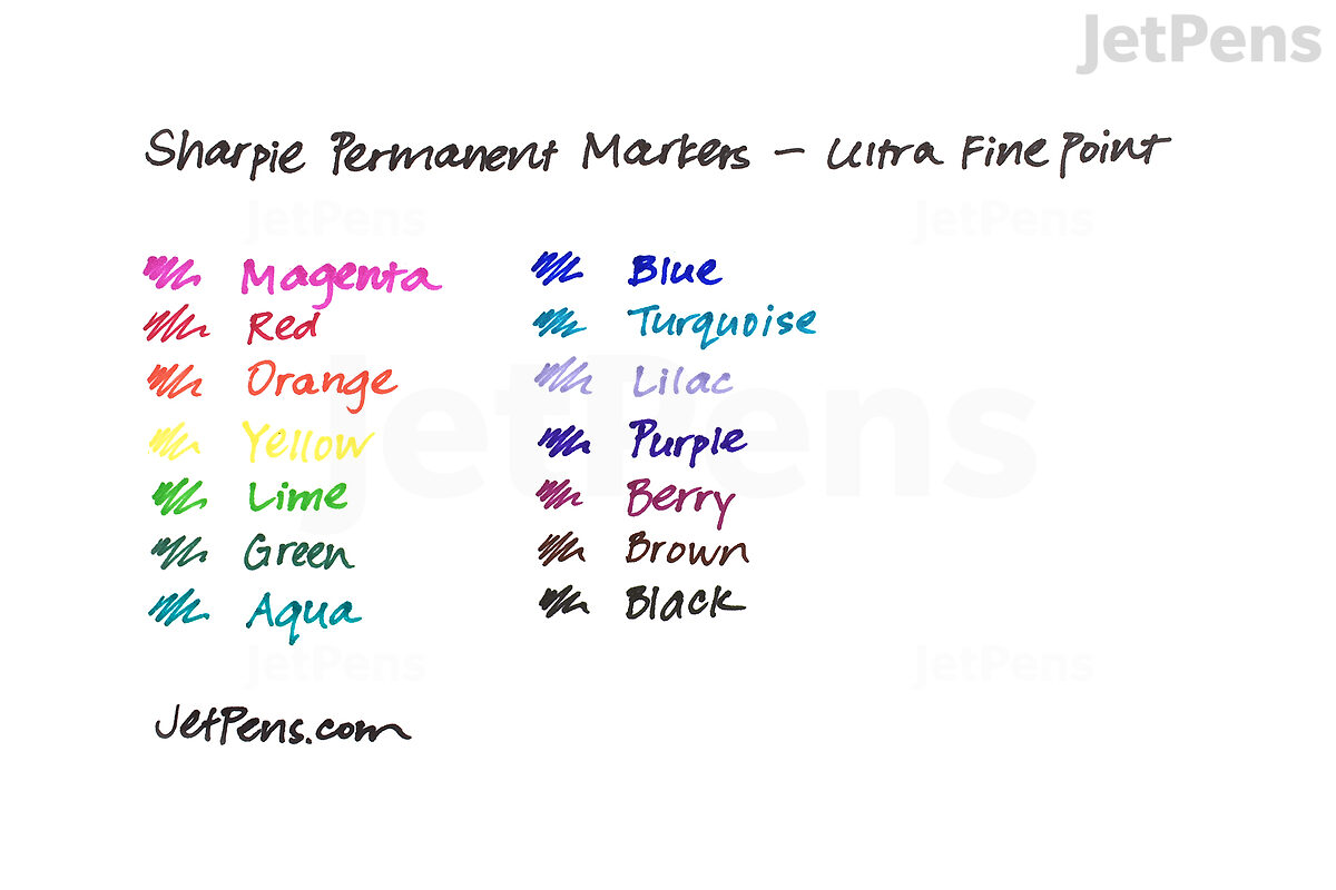 Sharpie Ultra Fine Point Permanent Marker Brown (Dozen)-Montgomery