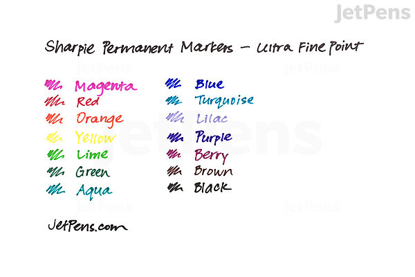 Sharpie Black Ultra Fine Point Permanent Marker