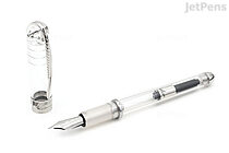 Pineider Avatar UR Demo Fountain Pen - Clear - Extra Fine Nib - PINEIDER PP3401-438EF